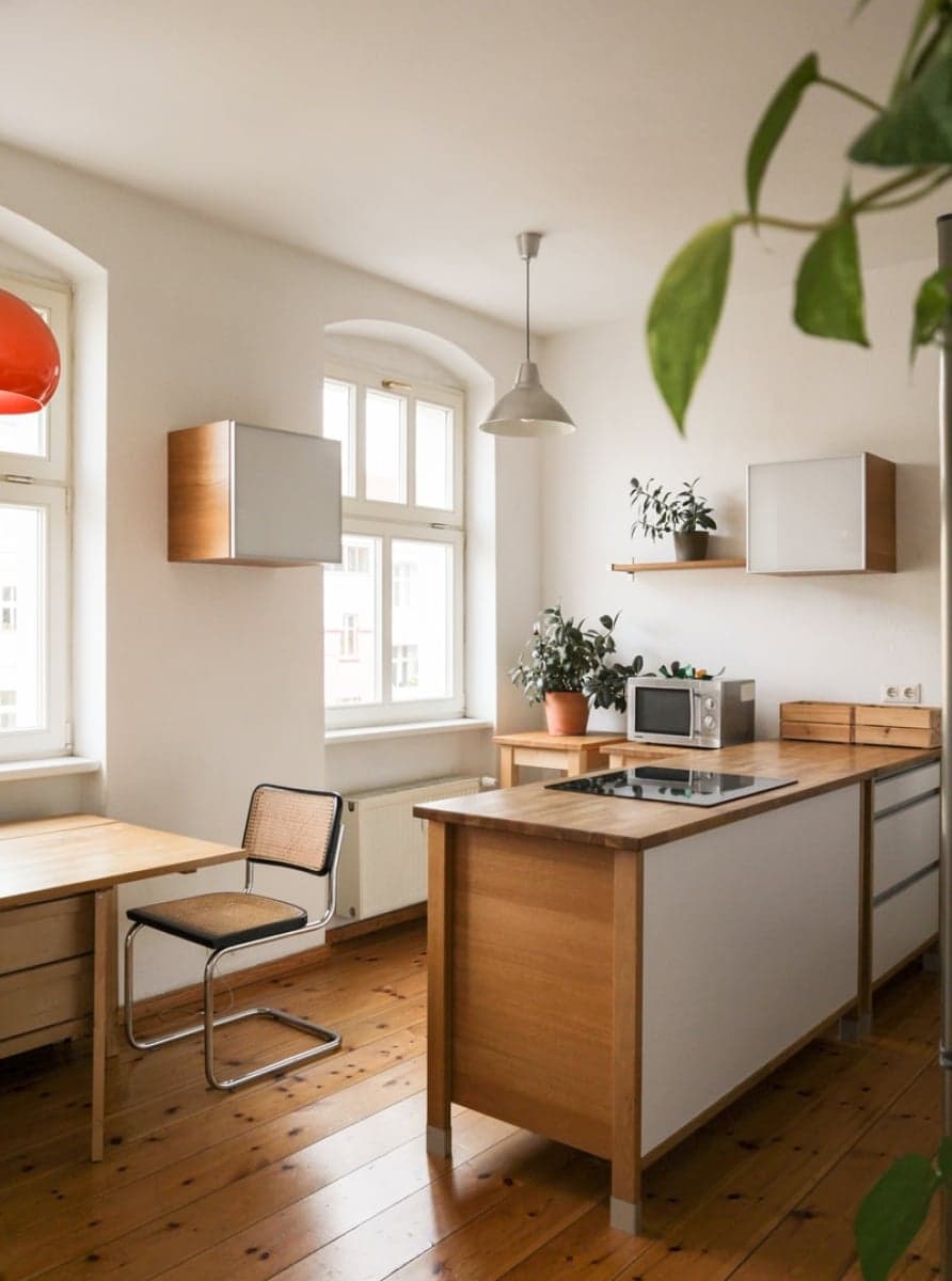 Cozy kitchen interior